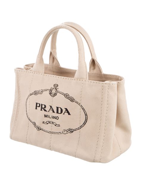 canvas tote bag prada.